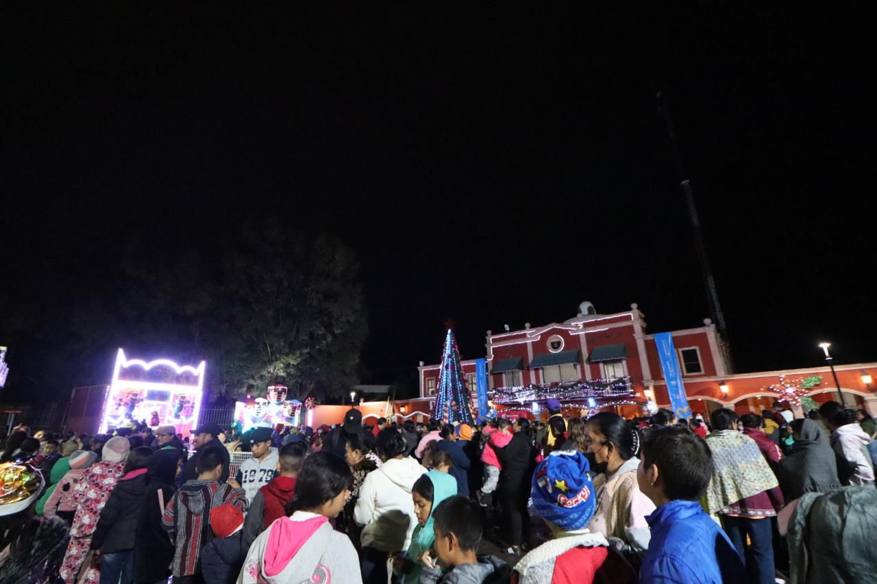 Gobierno de la Capital celebra la Navidad, en grande con los niños y niñas de la Delegación La Pila