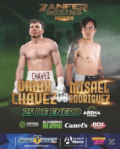 Ya a la venta los boletos para la pelea de box Chávez Vs Rodríguez