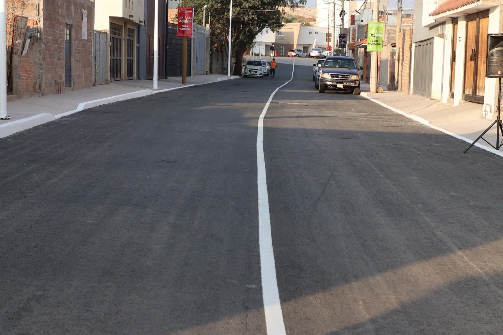 Balcones del Valle estrena vialidad con el programa Capital al 100