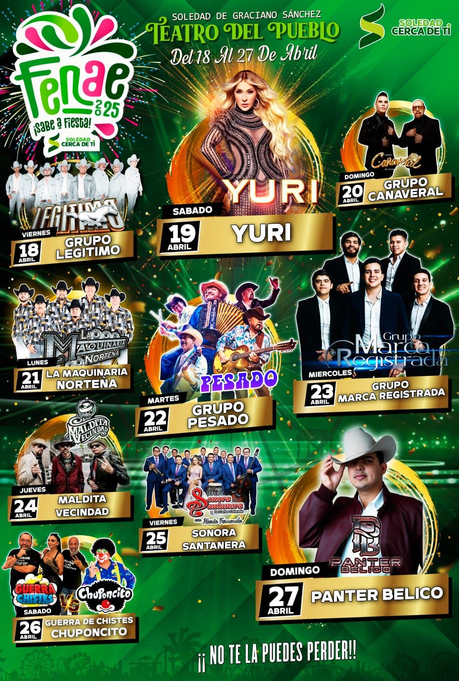 Soledad presenta la Feria Nacional de la Enchilada 2025: la mejor edición de su historia