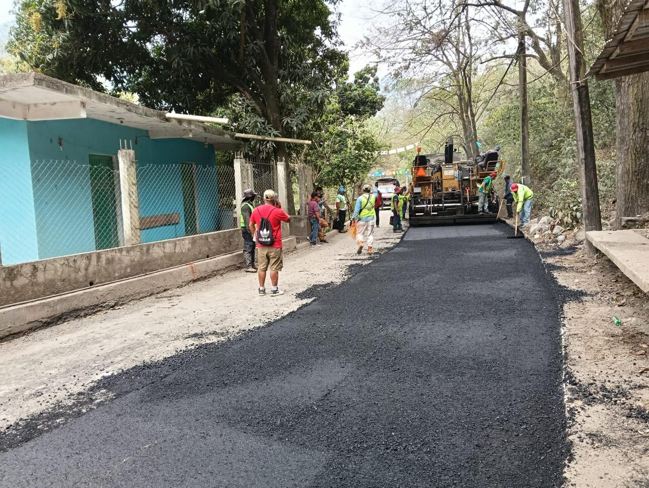 El estado reporta avance del 70 por ciento en camino Tamán-San Francisco en Tamazunchale