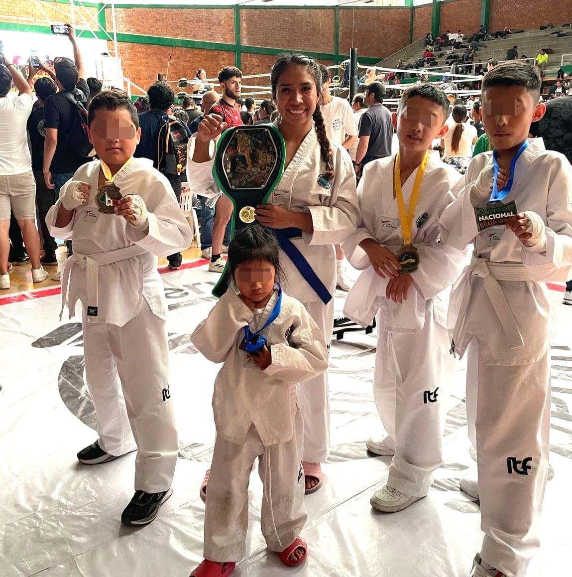 Pequeños deportistas soledenses destacan con oro y plata en el nacional de artes marciales