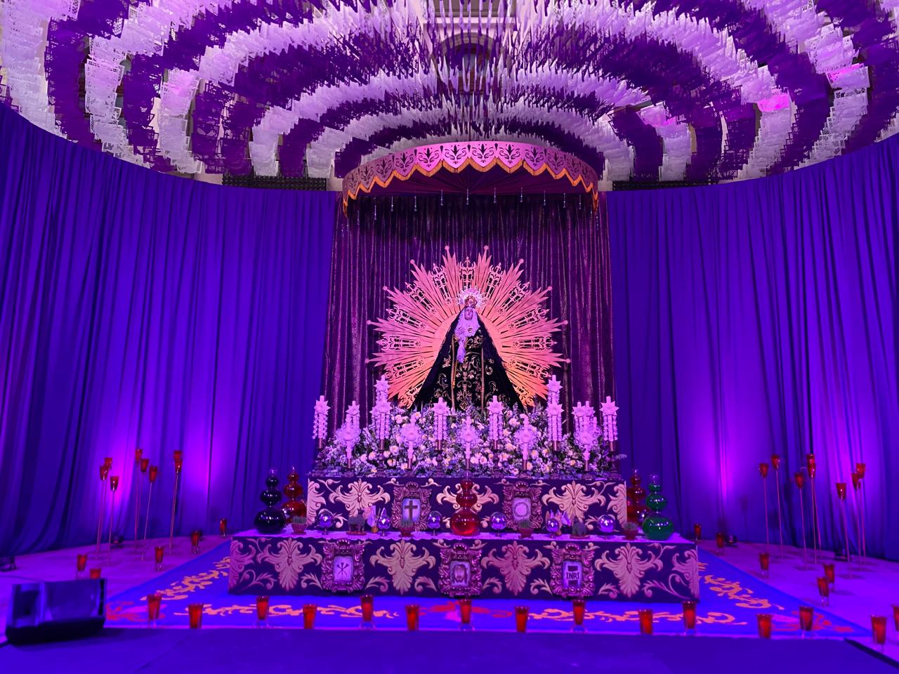 Ricardo Gallardo inaugura monumental altar de dolores en palacio de gobierno