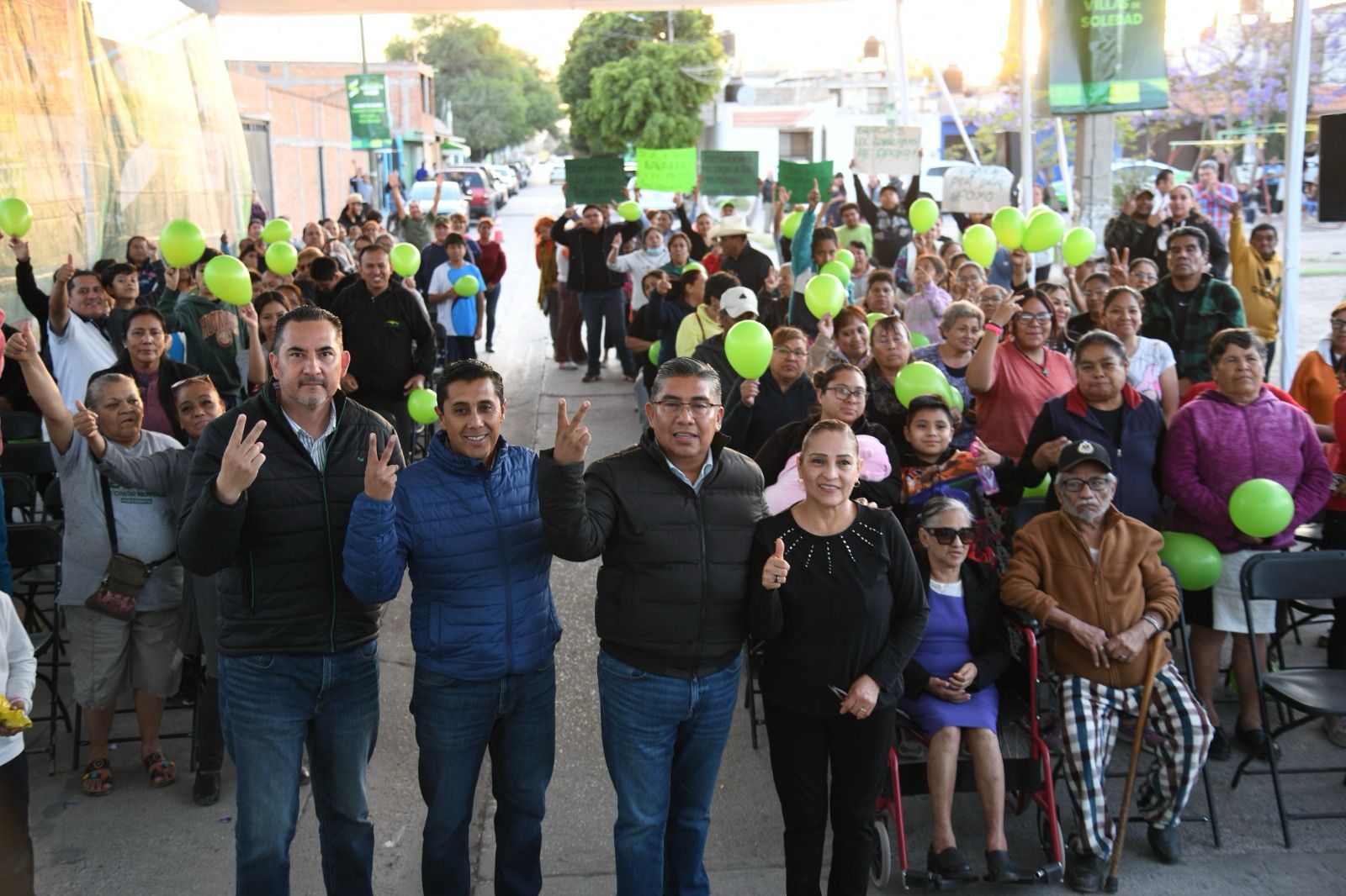 Como un compromiso más cumplido, Juan Manuel Navarro inicia construcción de un parque urbano en villas de soledad