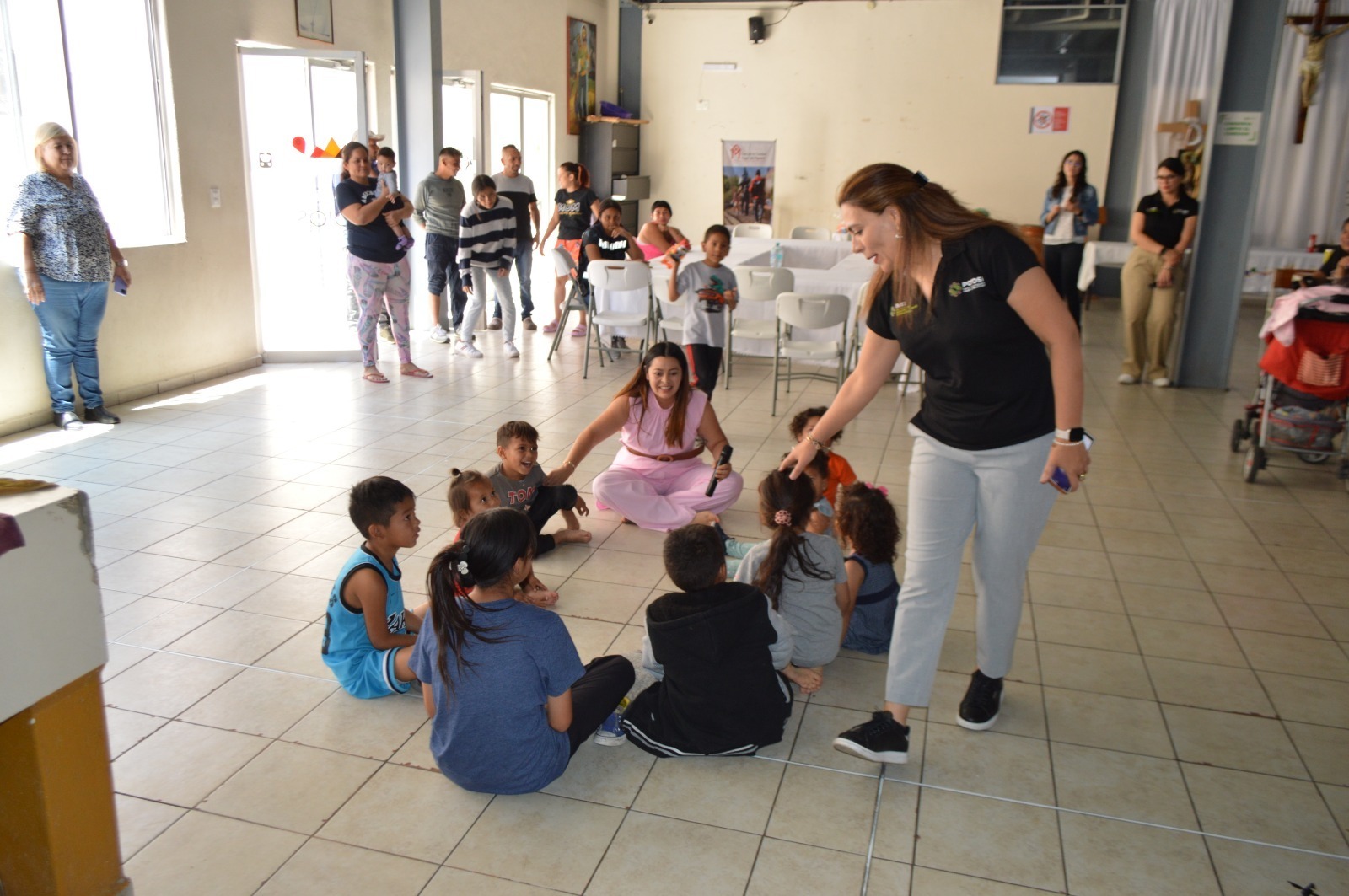 Niñas y niños en contexto de migración conmemoran su día