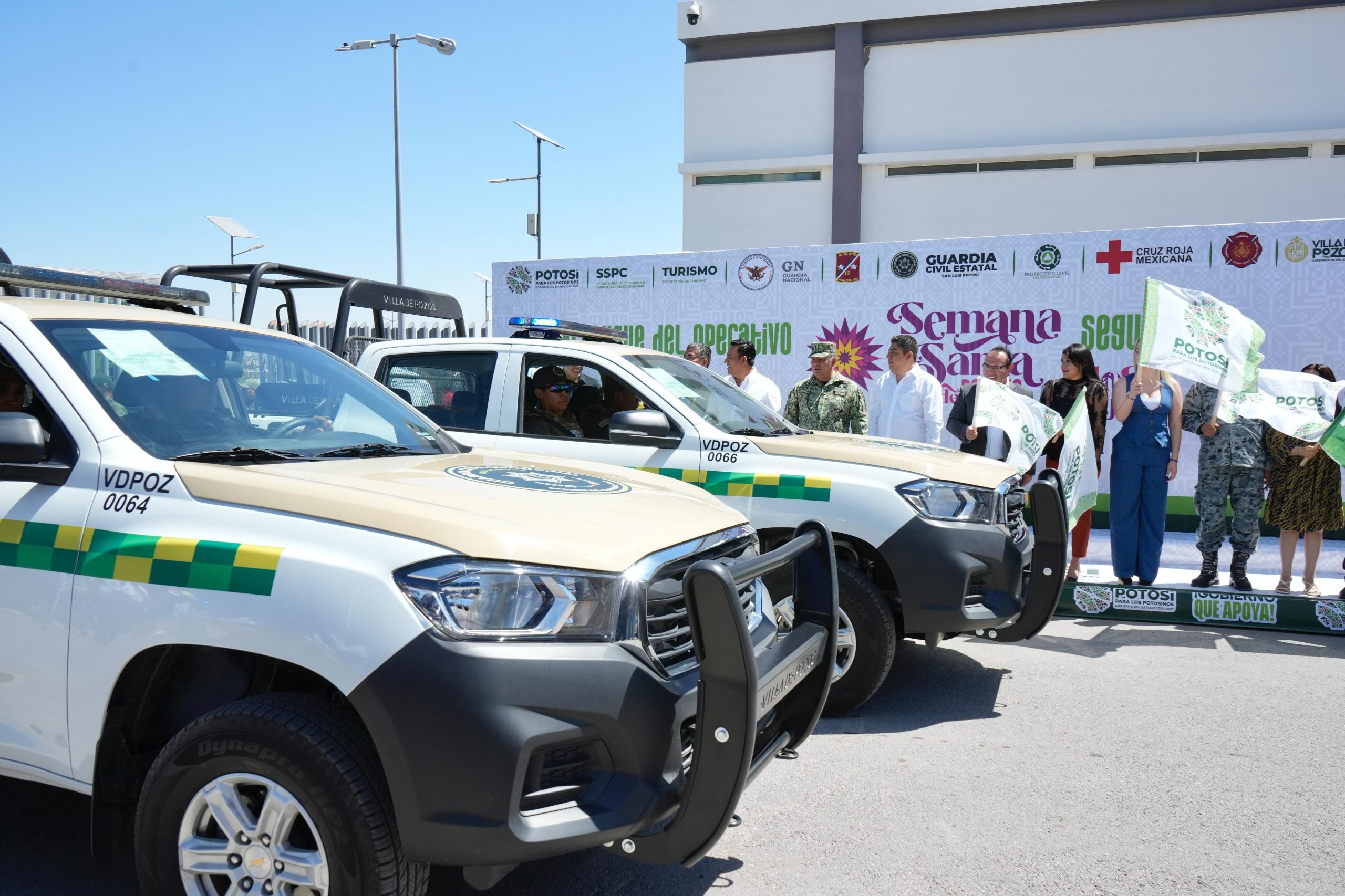 Presente Villa de Pozos en operativo de semana santa segura 2025