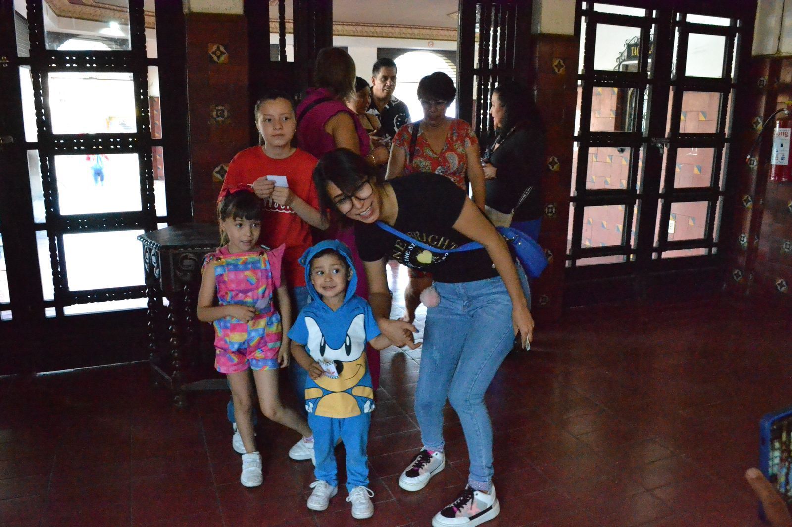 Un éxito festejo a la niñez organizada en la cineteca