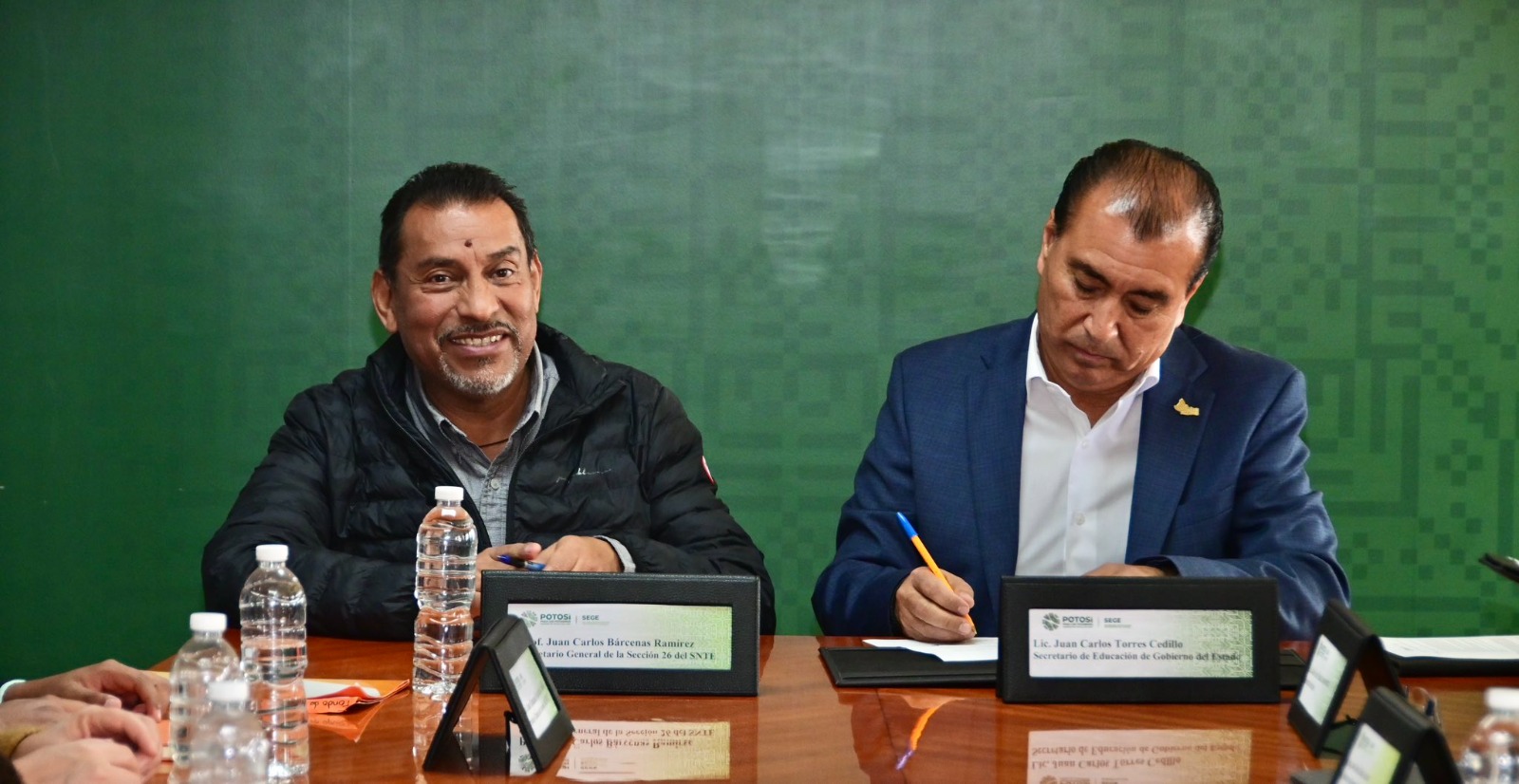 El líder sindical que convocó a la marcha... pero no marchó