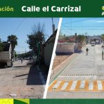 Alcalde Navarro Muñiz entrega nueva calle pavimentada en Rivas Guillén norte, en tiempo récord