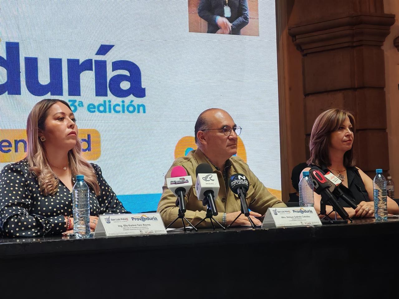 “Feria de la Proveeduría, espacio de negocios, desarrollo y economía para San Luis Capital”: Alcalde Galindo