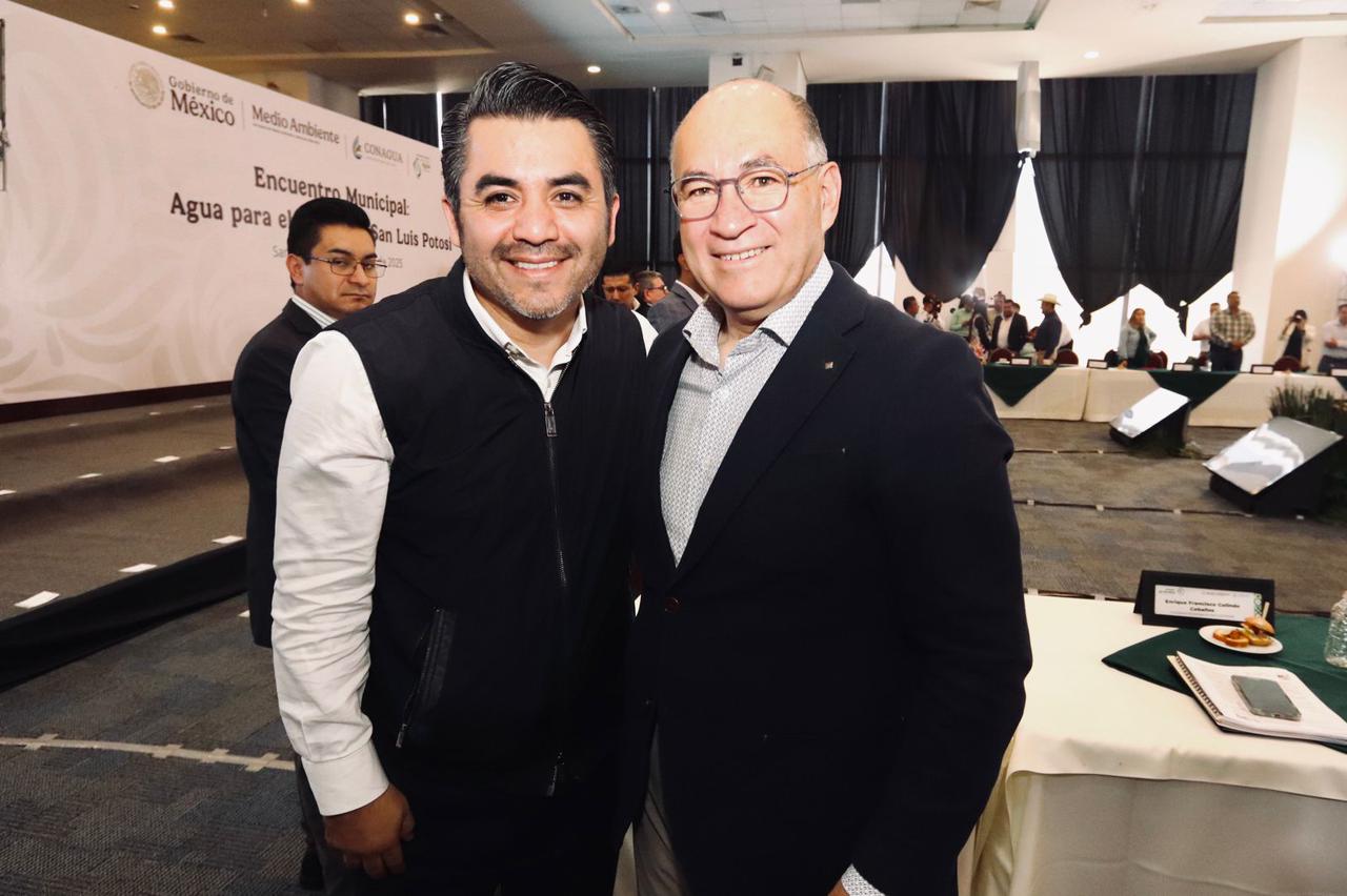Alcalde Galindo acuerda con Director de Conagua 16 proyectos prioritarios para 2025