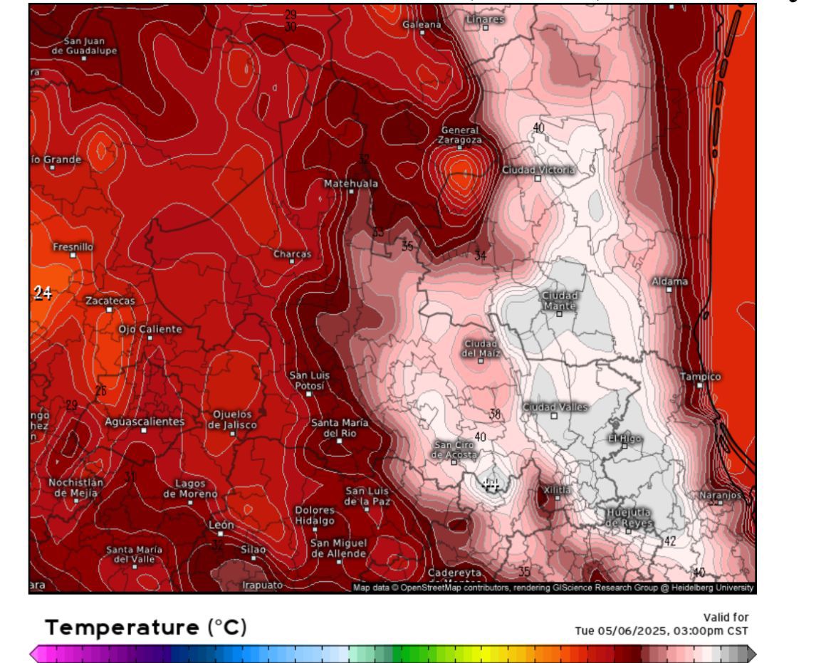 Emiten recomendaciones por altas temperaturas en SLP