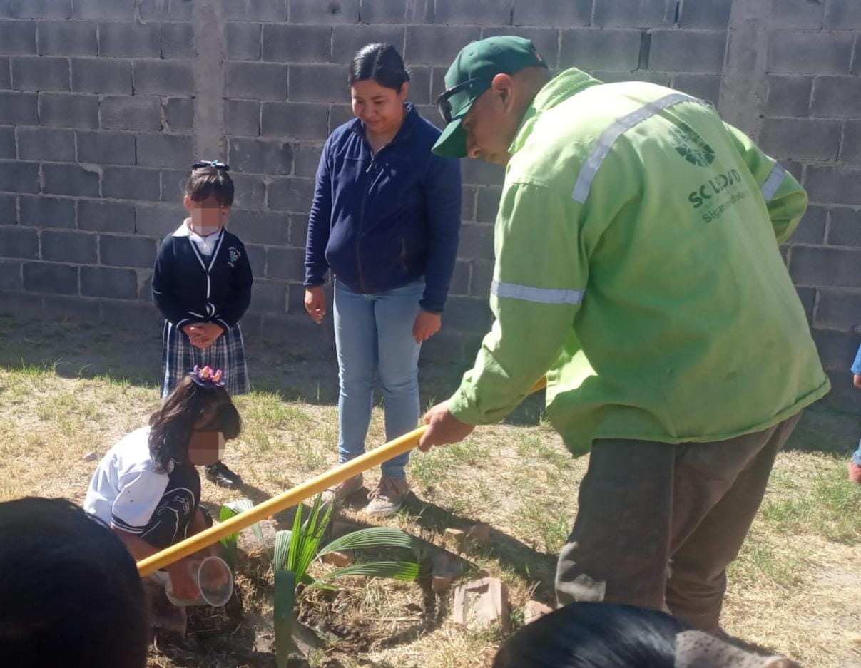 Municipio de Soledad acerca actividades de concientización ambiental a estudiantes de nivel básico