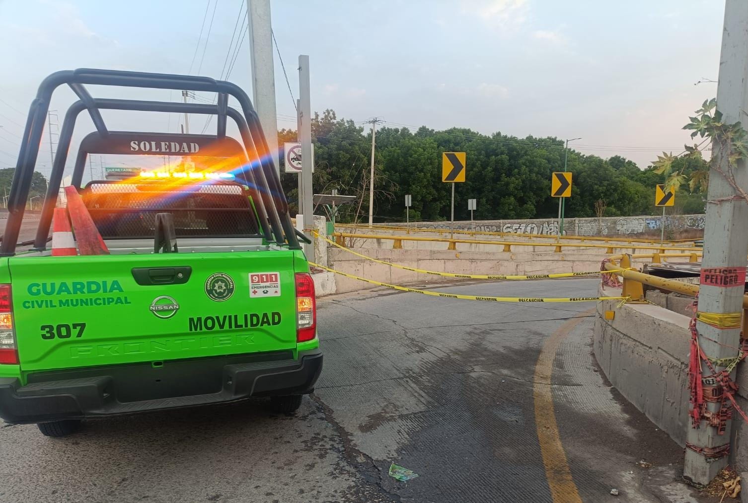 Se cierran accesos al Río Santiago por seguridad tras lluvia registrada