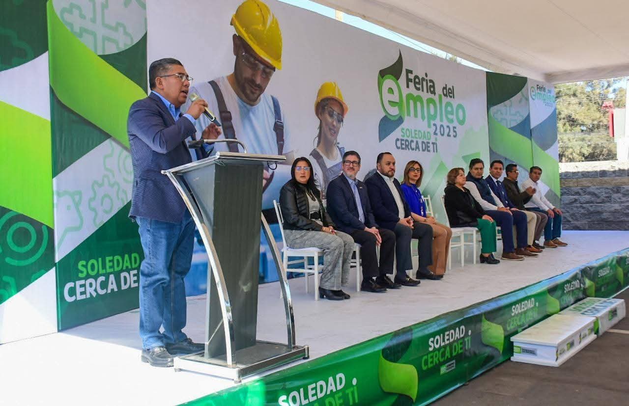 Ayuntamiento de Soledad impulsa feria nacional del empleo con más de 1,200 oportunidades laborales