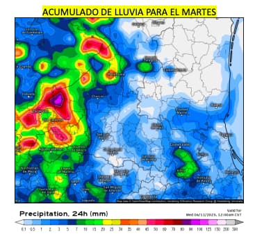 Emiten recomendaciones por fuertes lluvias para este martes en el altiplano