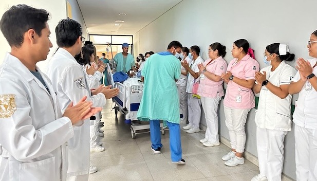 Realiza IMSS San Luis Potosí primera donación multiorgánica del 2025 en HGZ No. 50