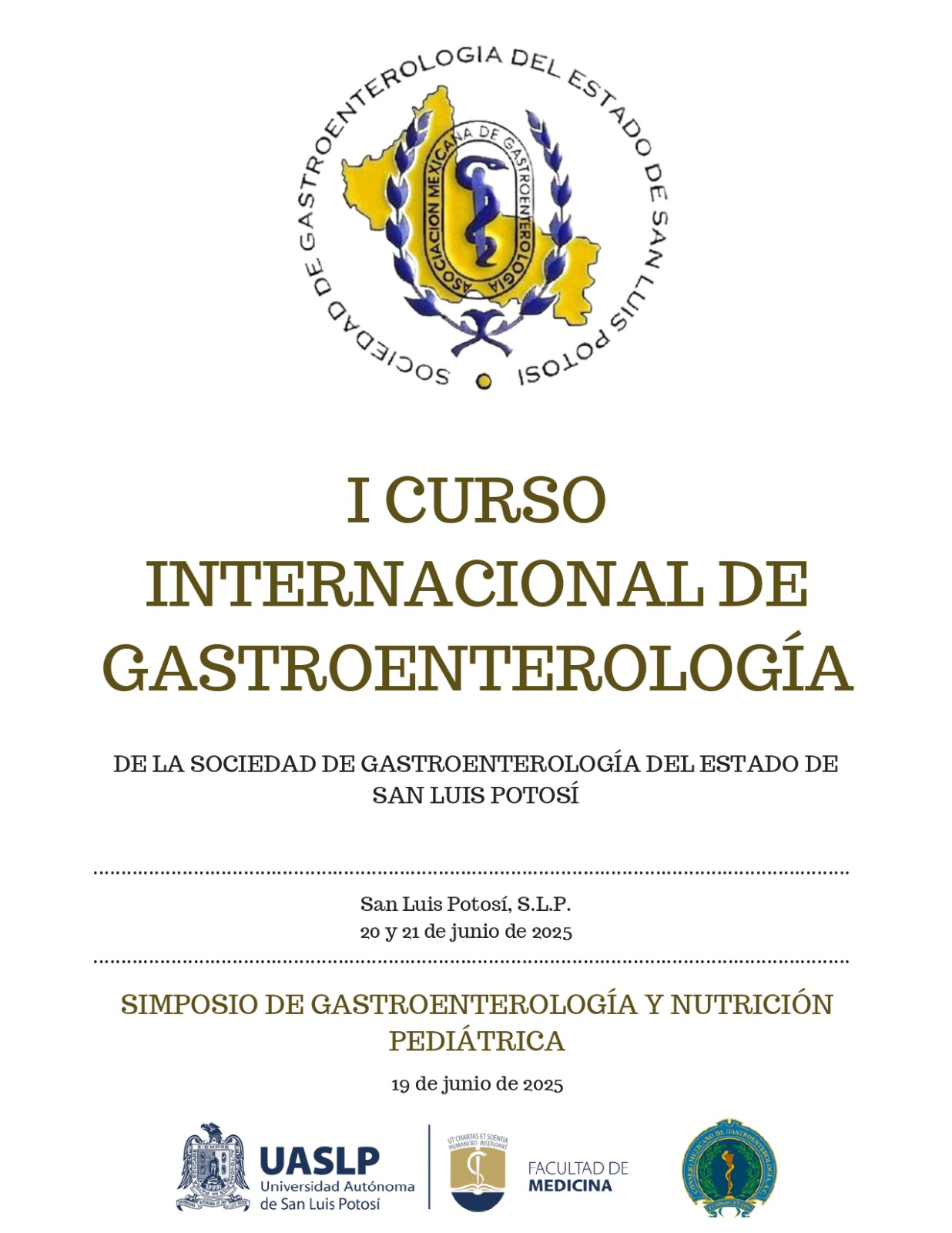 UASLP será sede del Primer Curso Internacional de Gastroenterología