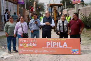 Arranca pavimentación Alcalde Galindo en Tierra Blanca: inicia obra de calle Pípila