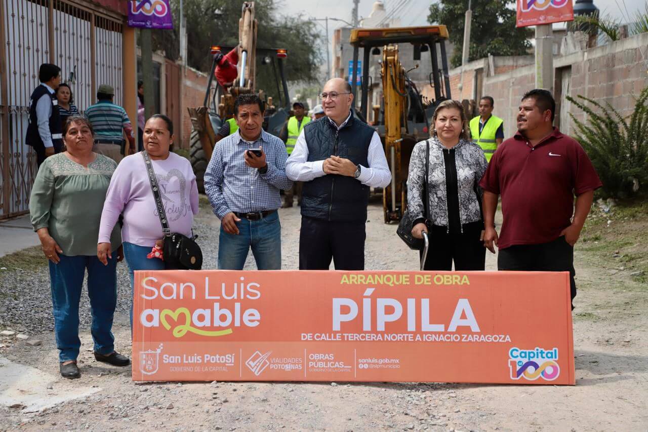 Arranca pavimentación Alcalde Galindo en Tierra Blanca: inicia obra de calle Pípila