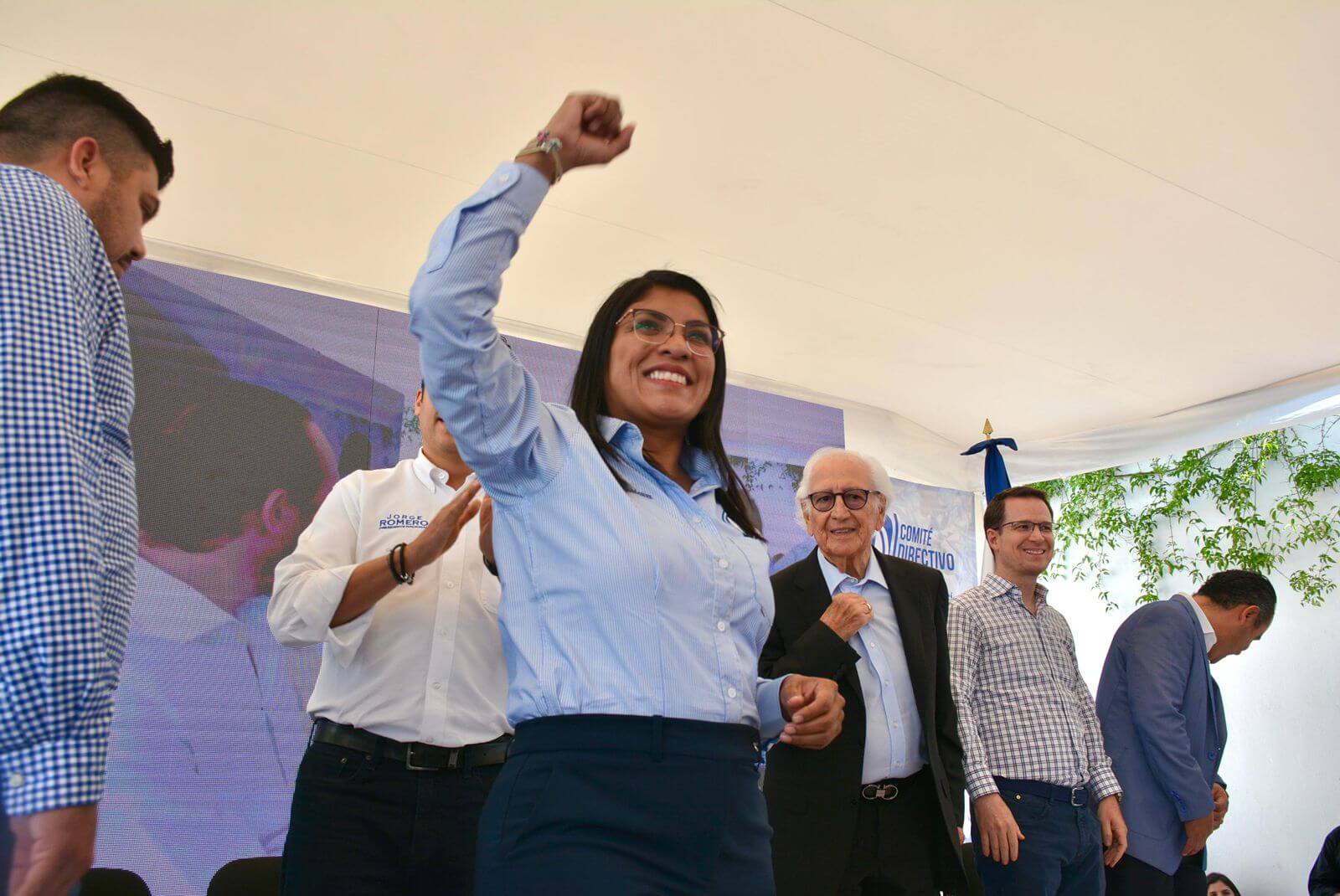 Verónica Rodríguez rinde protesta como presidenta del pan en SLP; el partido se prepara para triunfar en 2027: Jorge Romero