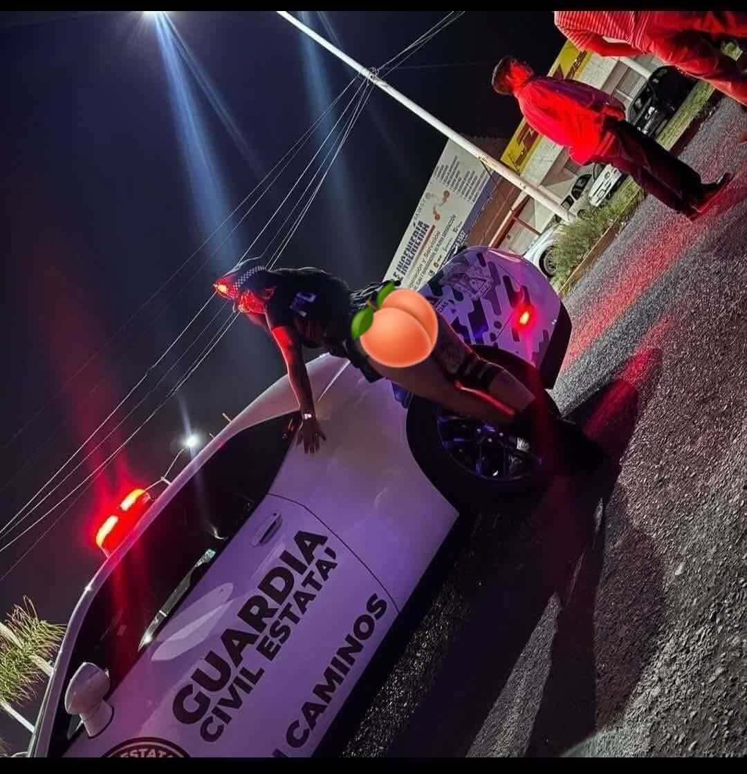 SSPE investiga supuesto montaje de mujer semidesnuda en patrulla de la Guardia Civil