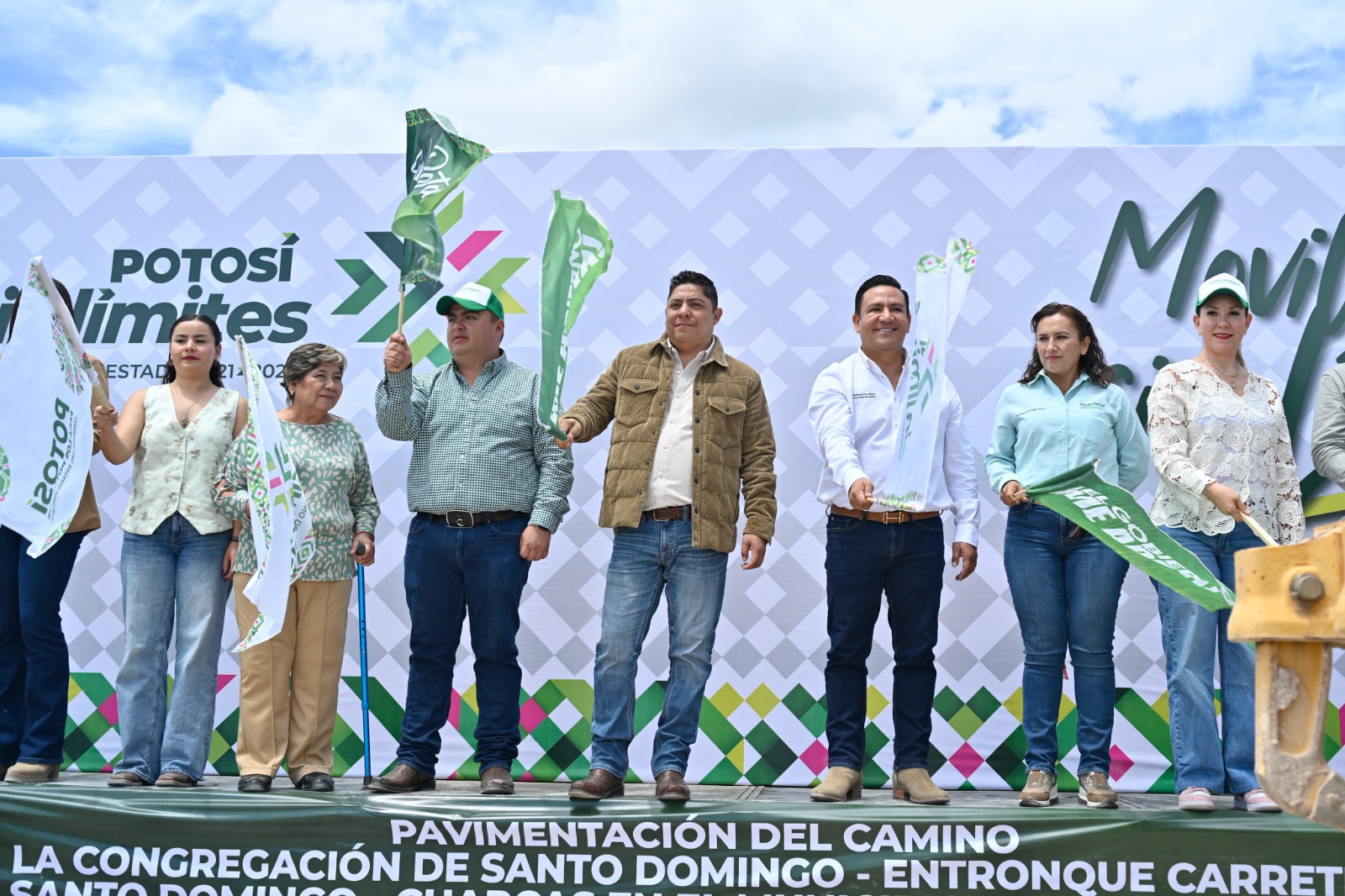 Ricardo Gallardo impulsa el altiplano con obras y programa alimentario