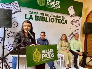 Niñas y niños disfrutan campamentos en Villa de Pozos