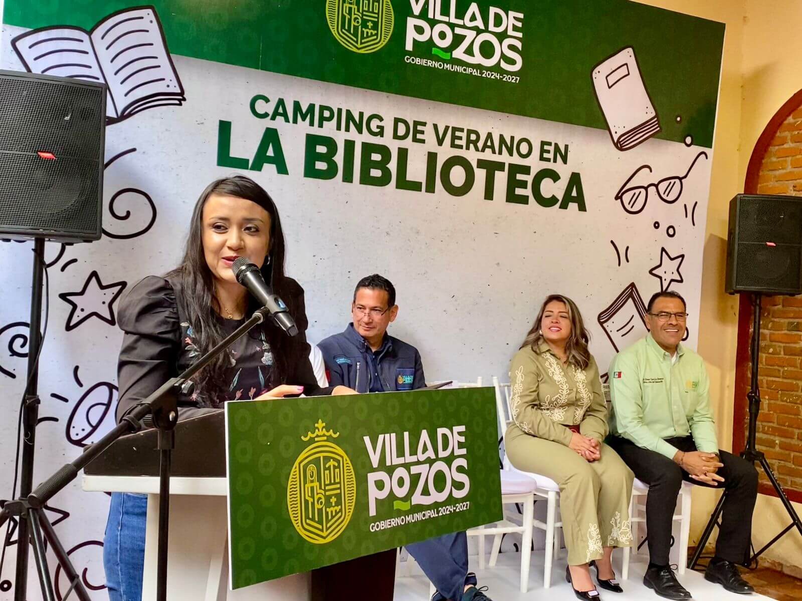 Niñas y niños disfrutan campamentos en Villa de Pozos
