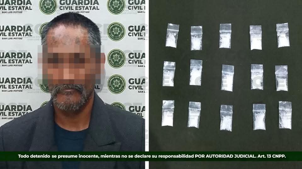 Narco ruco emprendedor no ajusta con la pensión del bienestar y se puso a vender droga