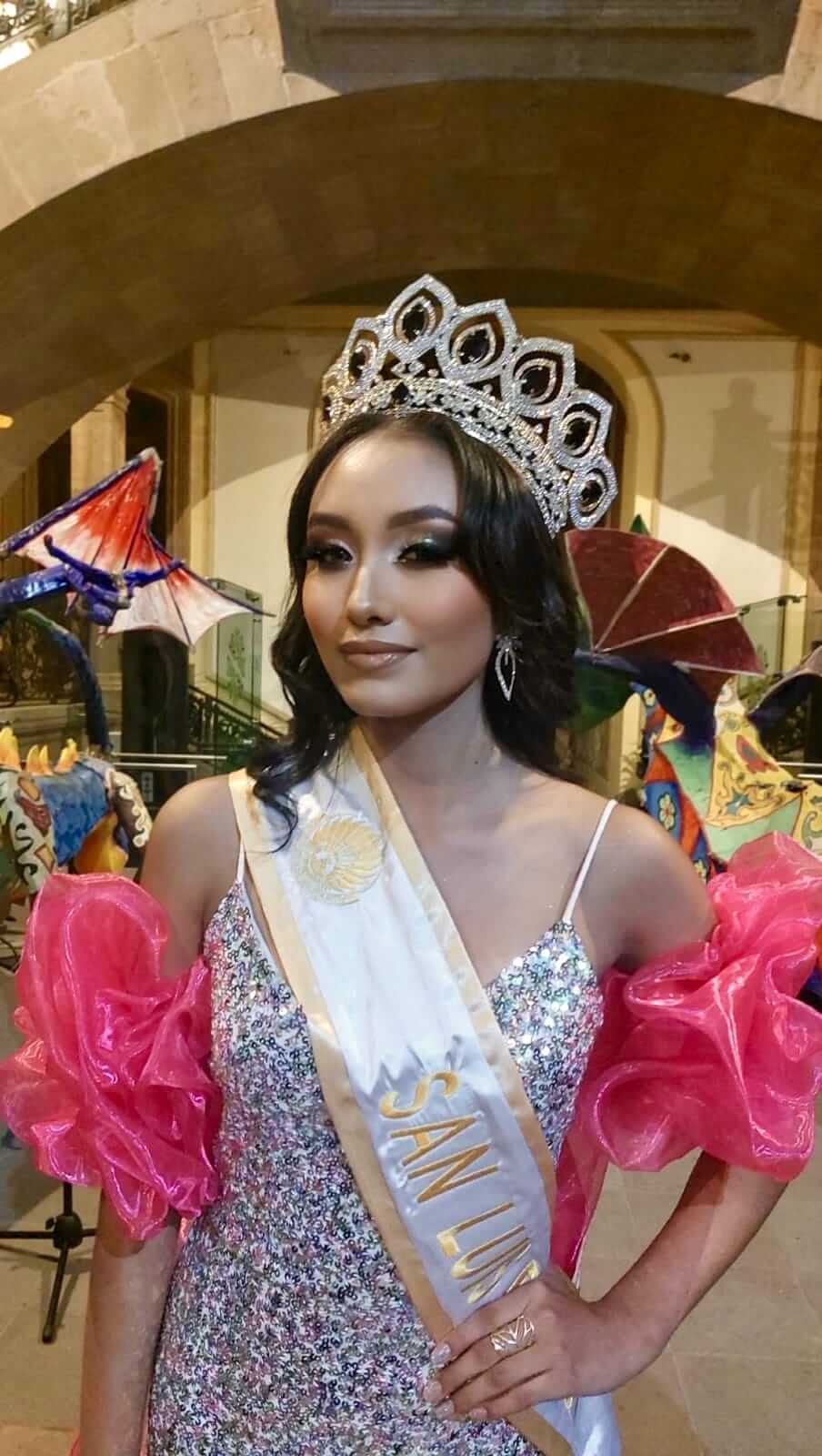 Paulina Estefanía Garcia Tapia, es coronada como Miss Teen Globe San Luis Potosí  2025