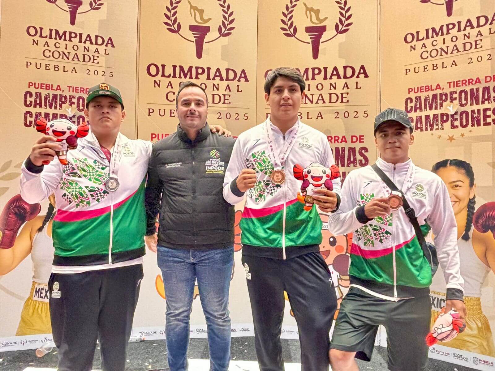 San Luis brilla en boxeo en olimpiada nacional