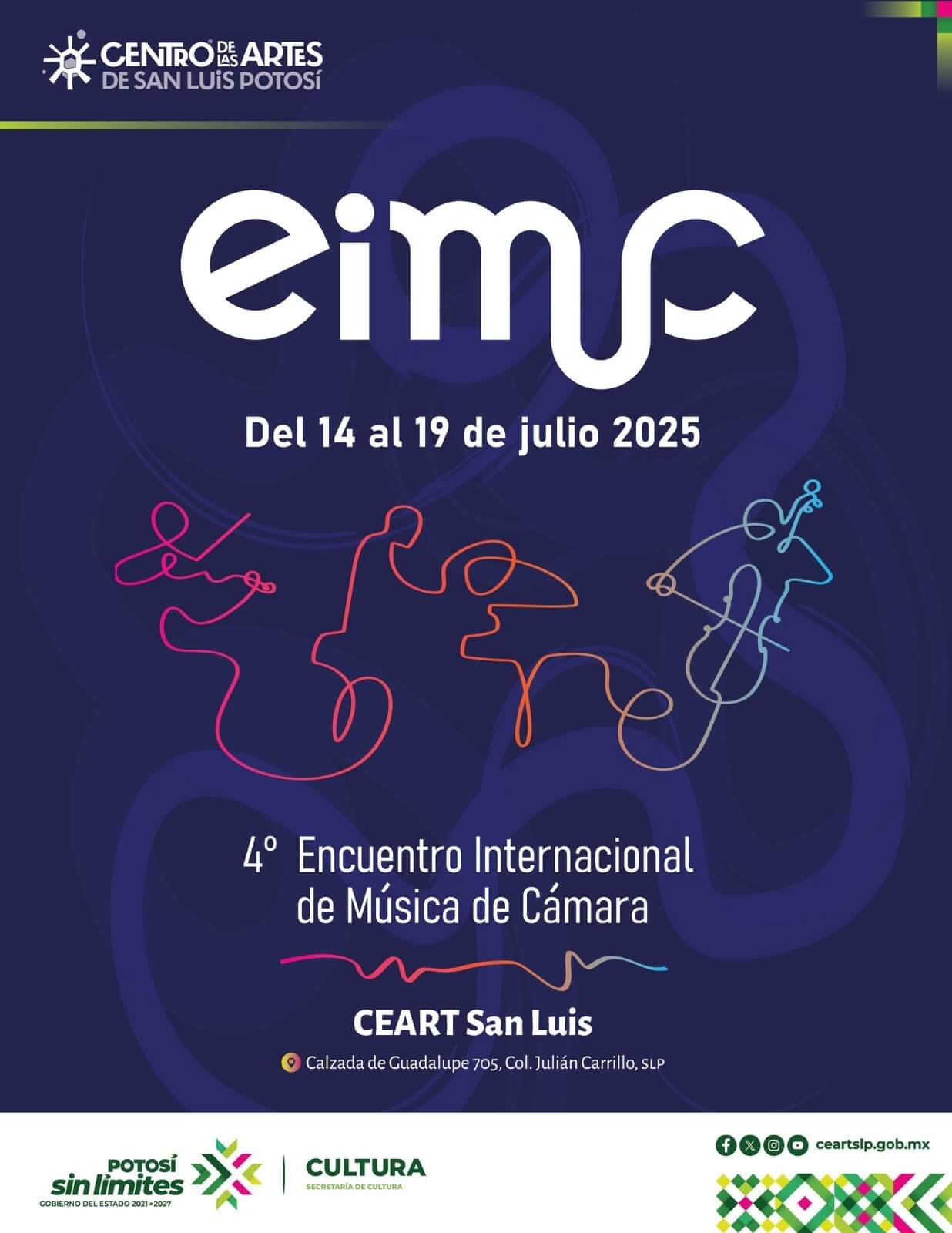 San Luis Potosí sede del encuentro internacional de música de cámara