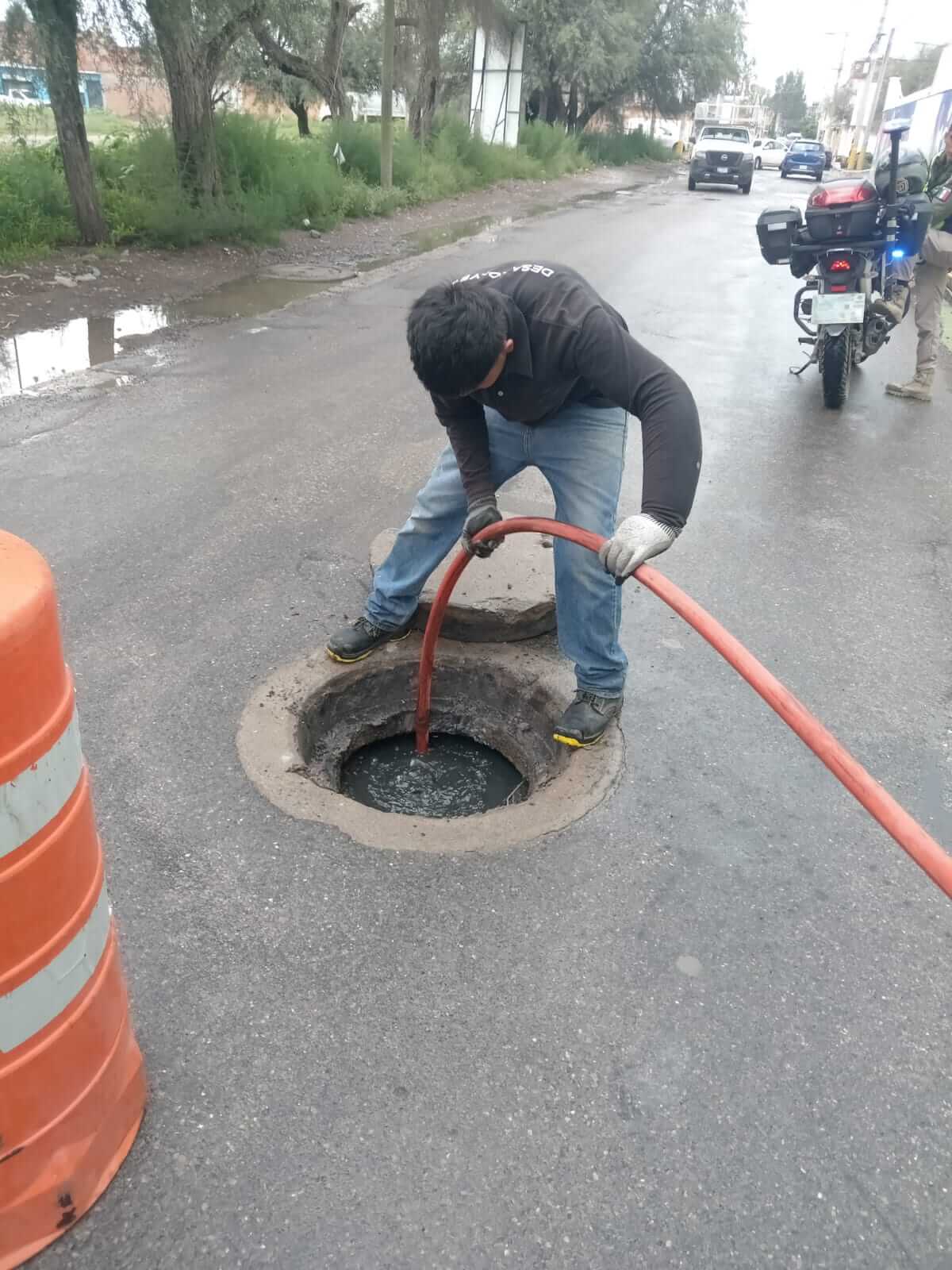 Villa de Pozos refuerza acciones para mitigar  afectaciones por lluvias