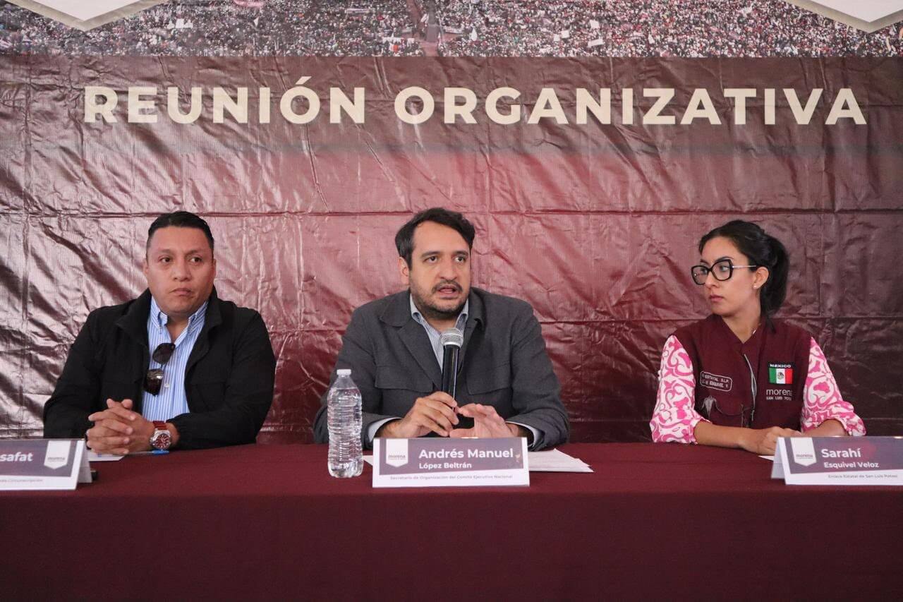 Visita discreta de "Andy", hijo de AMLO, desata rumores de división en Morena SLP