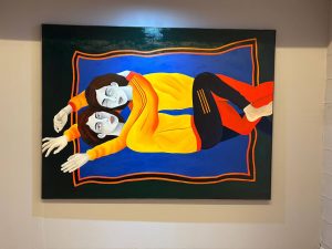 Artista francesa Rebecca Brodskis en el CEART SLP