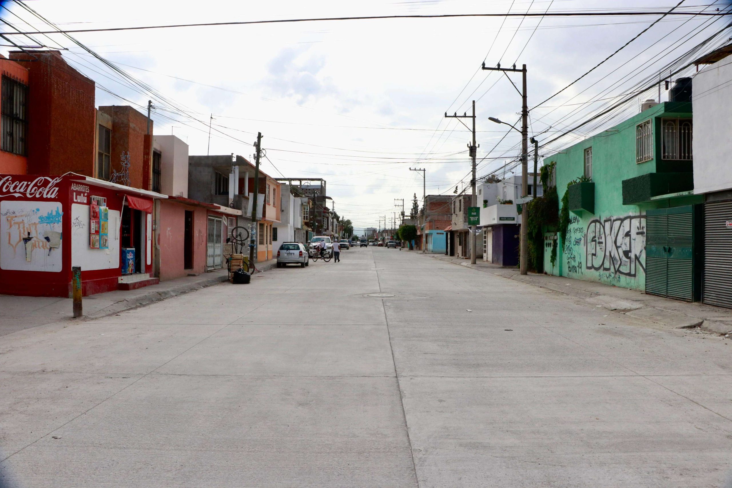 Avanza rehabilitación de calle 70 en Villa de Pozos