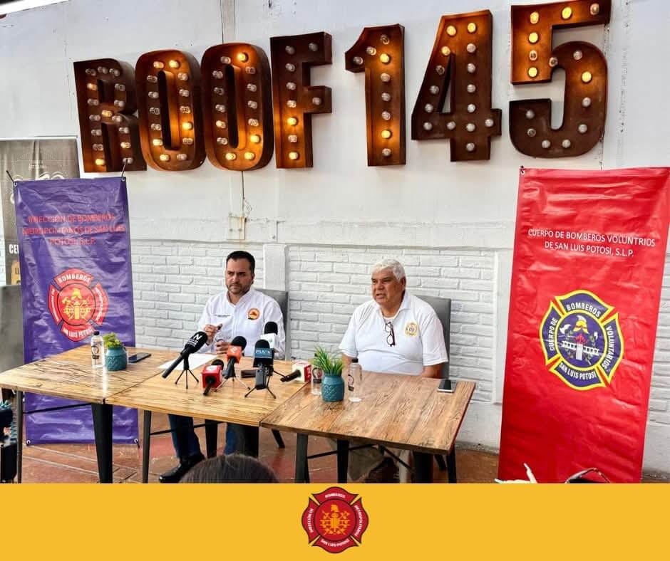 Bomberos metropolitanos lanzan campaña de recaudación para mejorar equipo y contratar personal en SLP