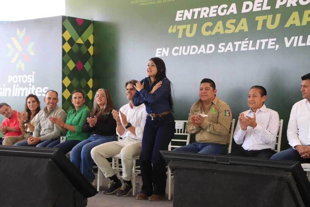 Con apoyo de gobierno del estado Villa De Pozos fortalece el acceso a vivienda digna