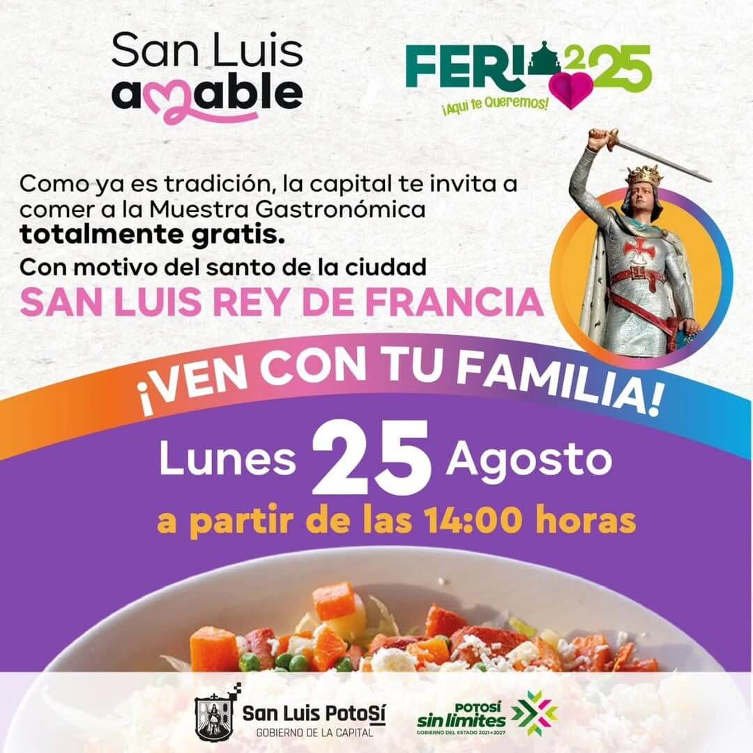 Celebra Fenapo Día de la Garnacha en honor a San Luis Rey