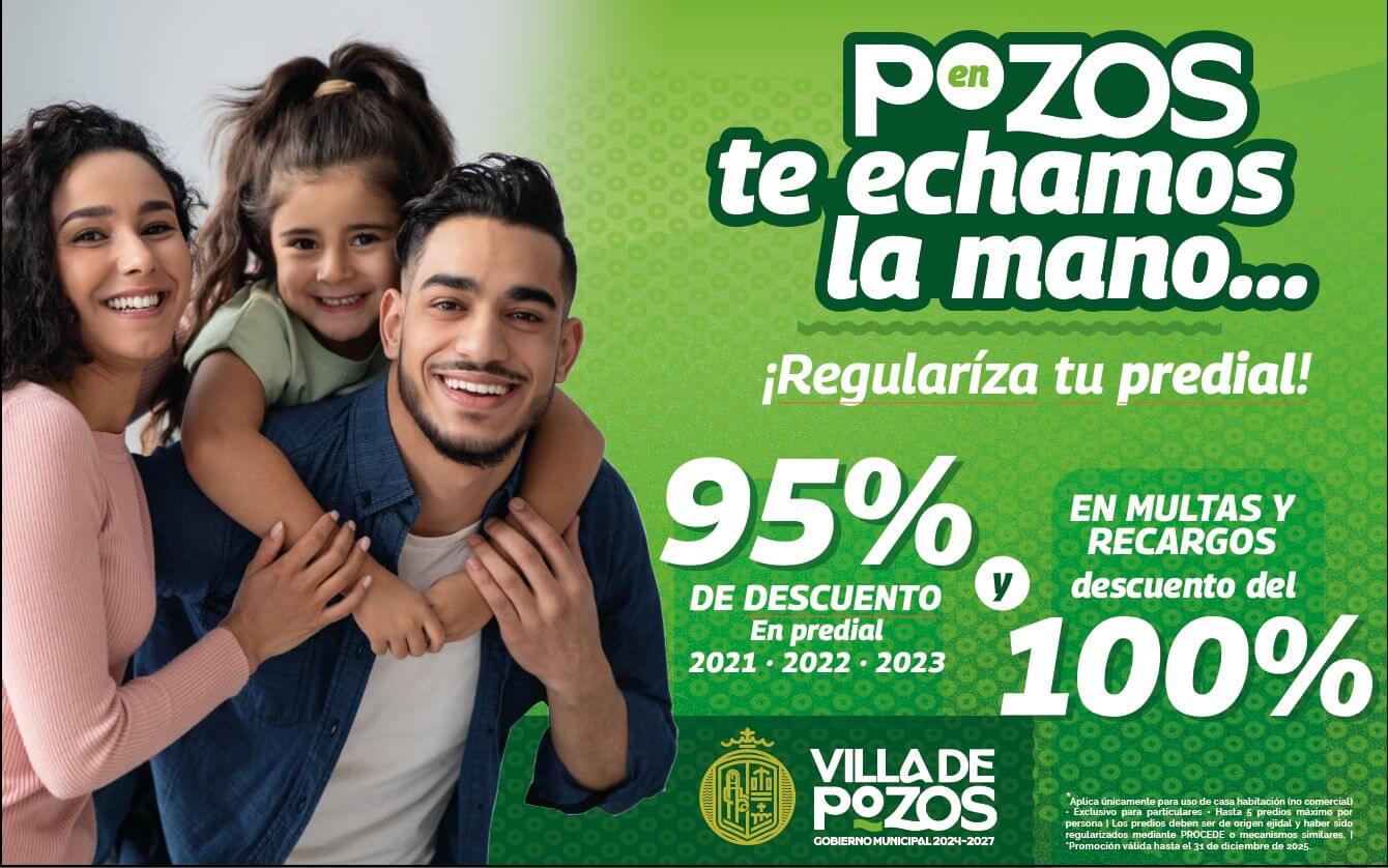 Impulsa Villa De Pozos estímulos fiscales en el impuesto predial