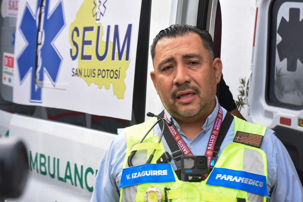 Profesionalismo y entrega: valores que acompañan al equipo de paramédicos del municipio de Soledad de Graciano Sánchez