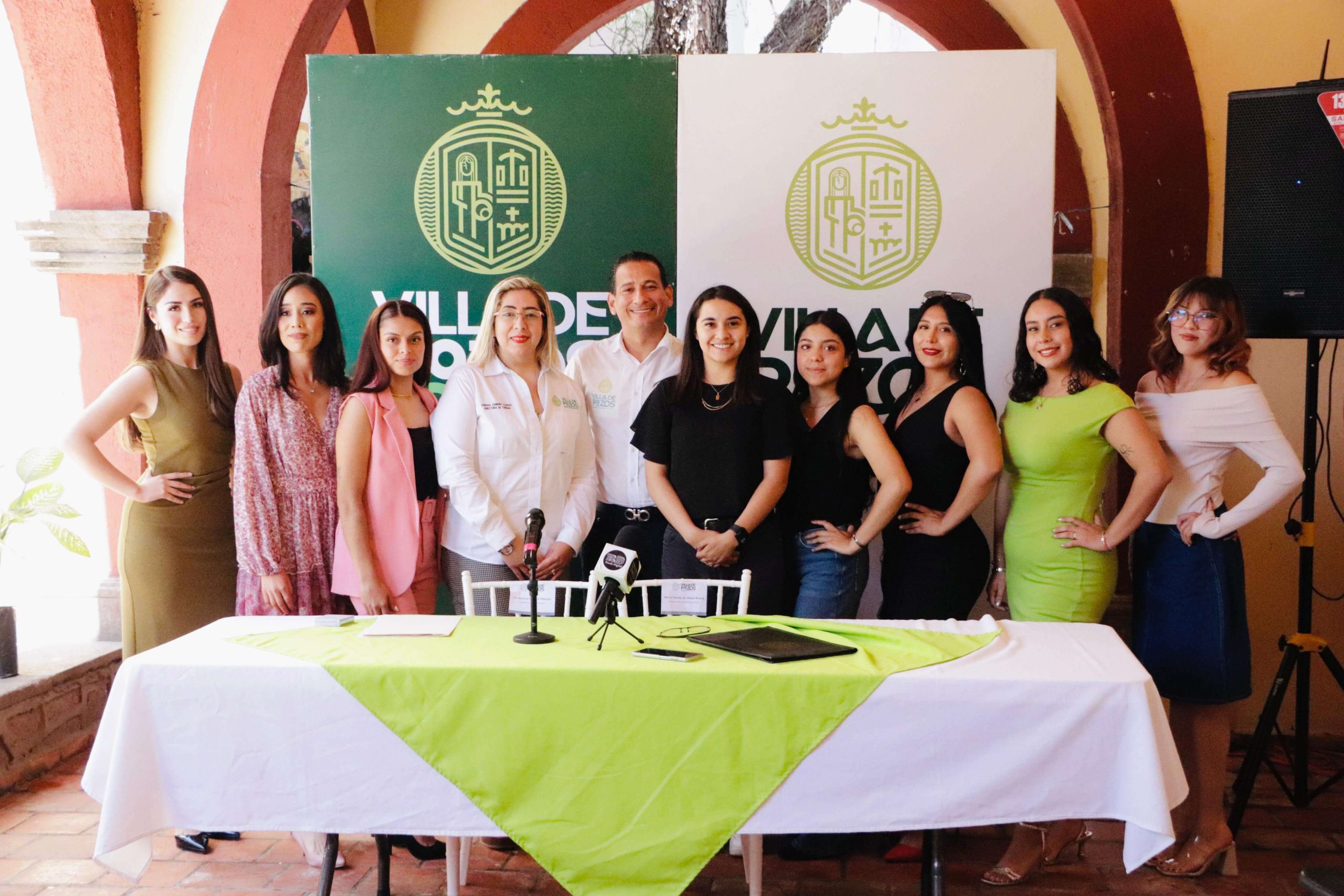 Presenta Villa de Pozos  candidatas a embajadora turística 2025