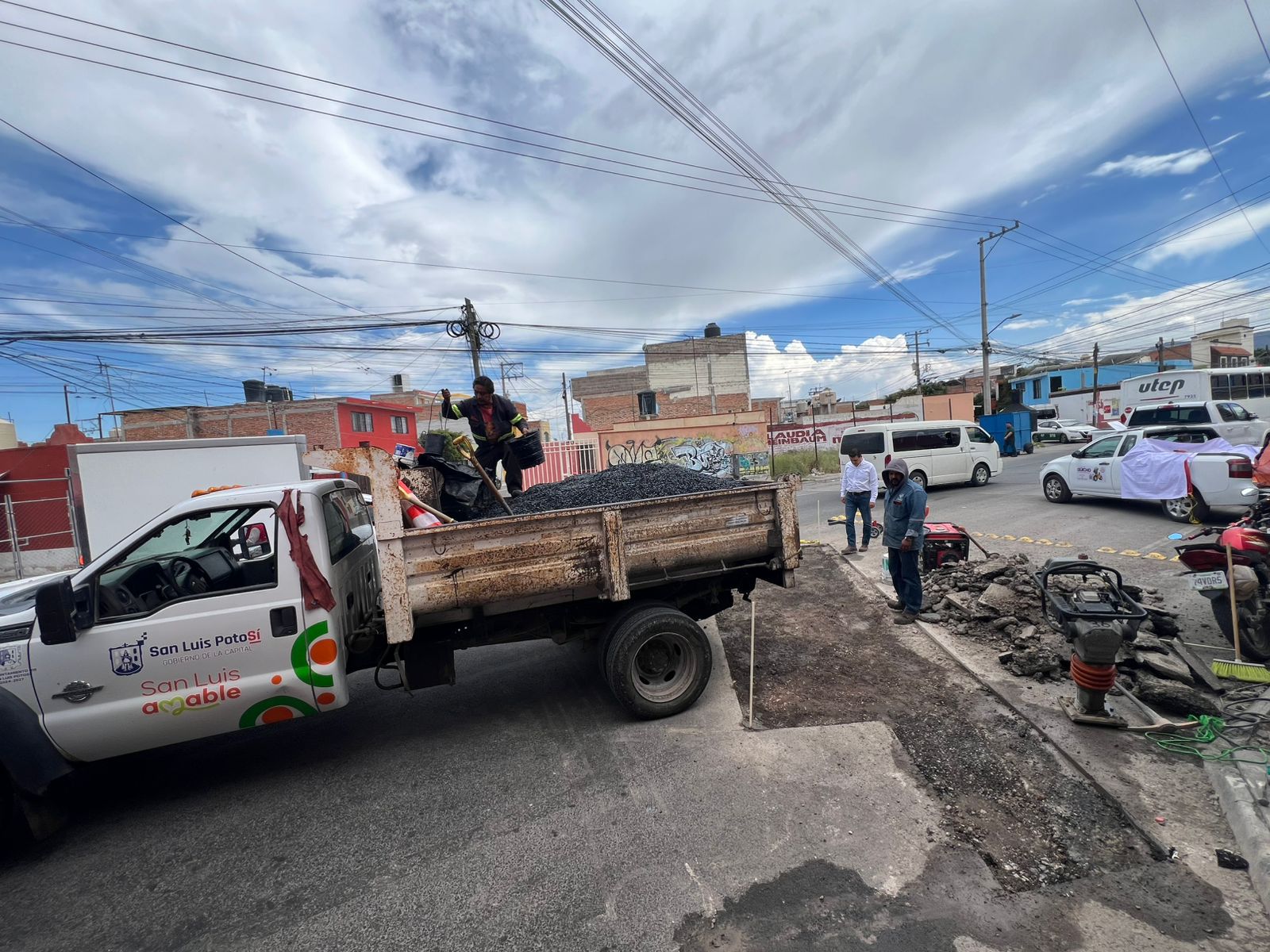 “Por Buen Camino”: atención inmediata a más de 700 reportes de bacheo en la Capital