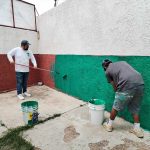 Villa de Pozos renovó preparatoria “Prof. Carlos Jonguitud Barrios”
