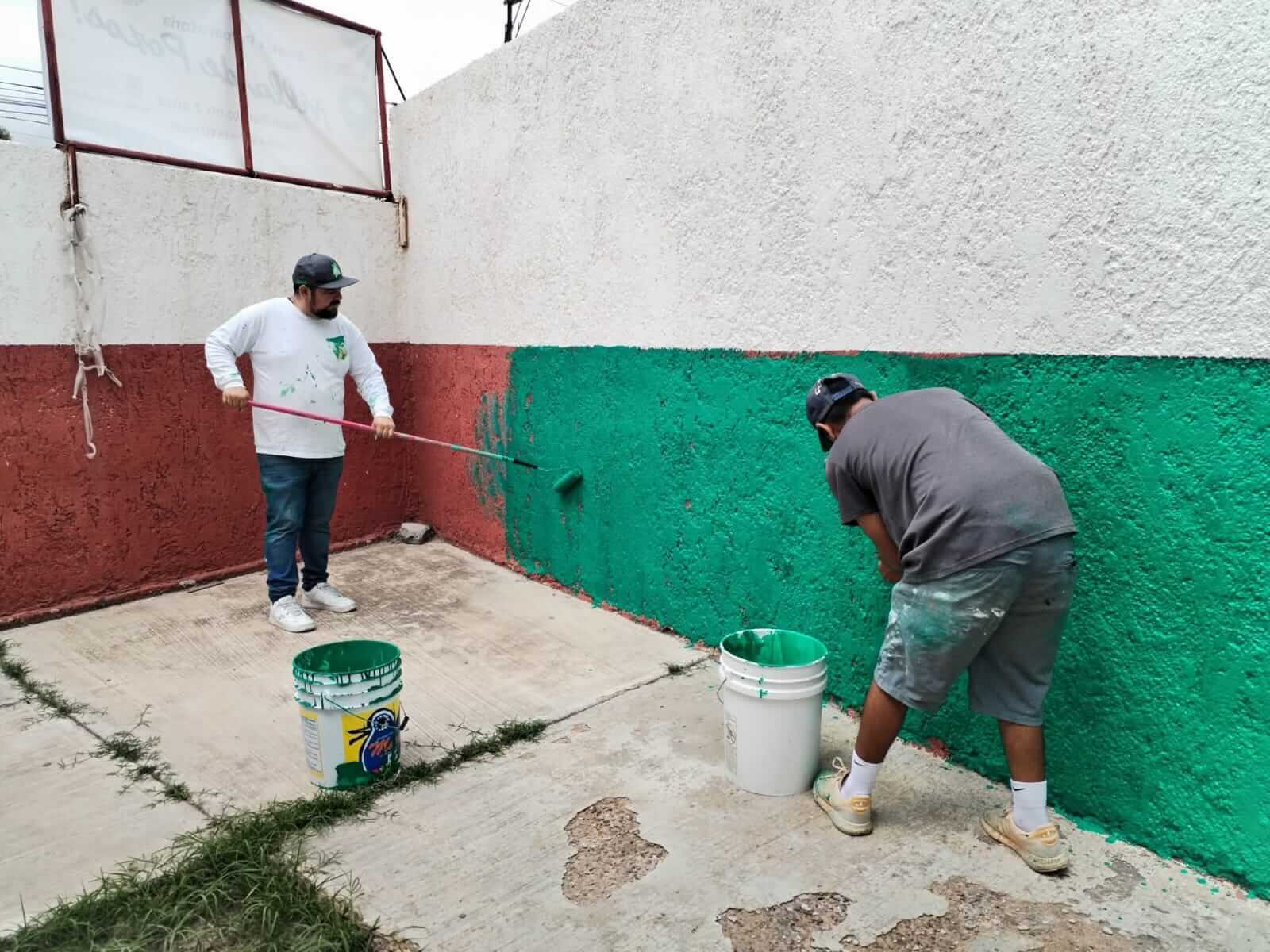 Villa de Pozos renovó preparatoria “Prof. Carlos Jonguitud Barrios”