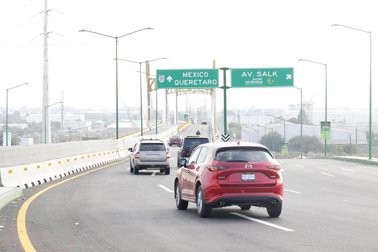 Alta afluencia vehicular en primeras semanas de operación de nueva vía alterna