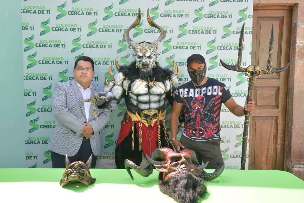Ayuntamiento de Soledad acerca taller de máscaras cosplay, a niños y adultos, totalmente gratuito