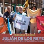 <strong></noscript></noscript>Alcalde Enrique Galindo arranca la rehabilitación integral de la calle Julián de Los Reyes</strong>