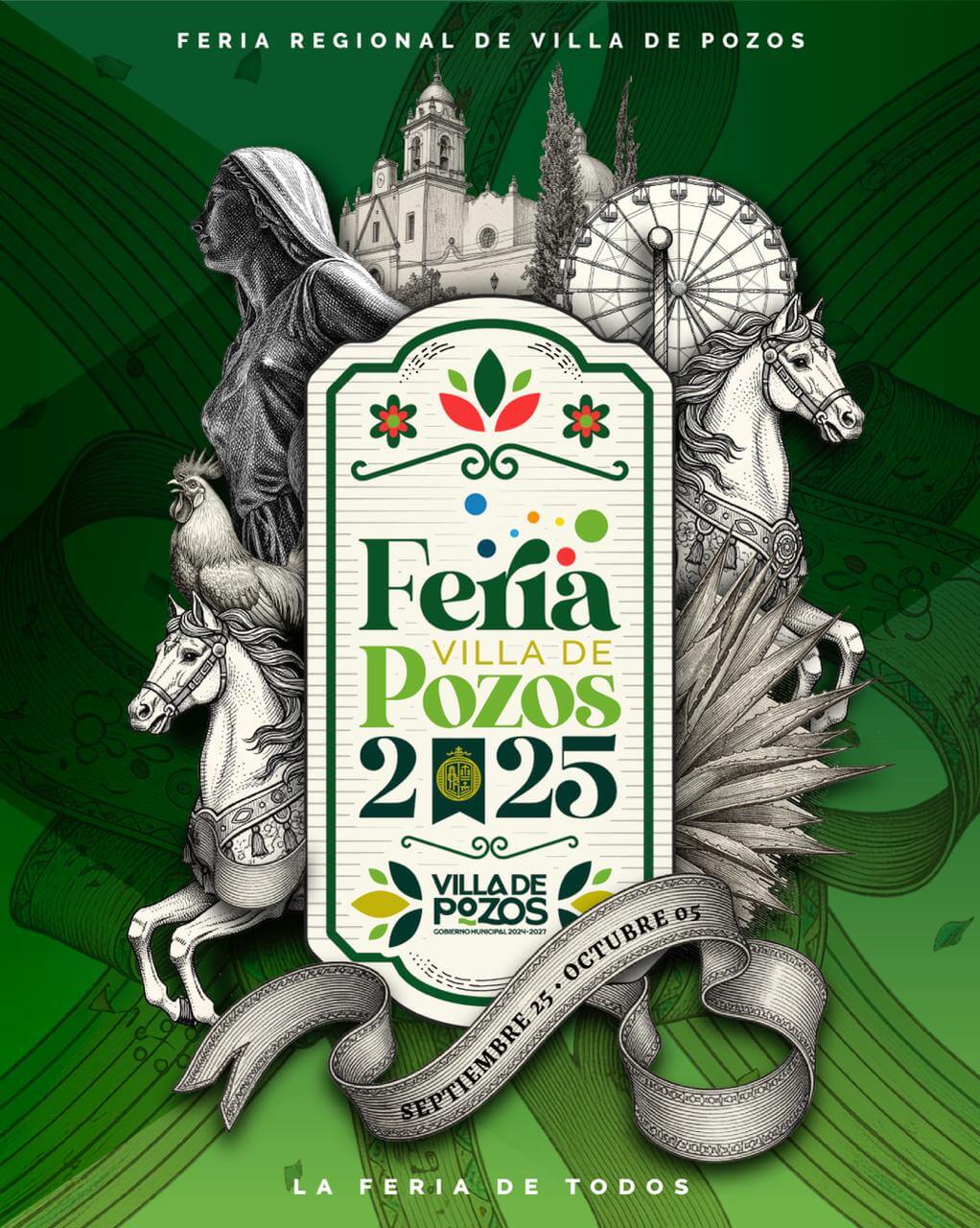 Municipio de Villa de Pozos listo para vivir Ferepo 2025
